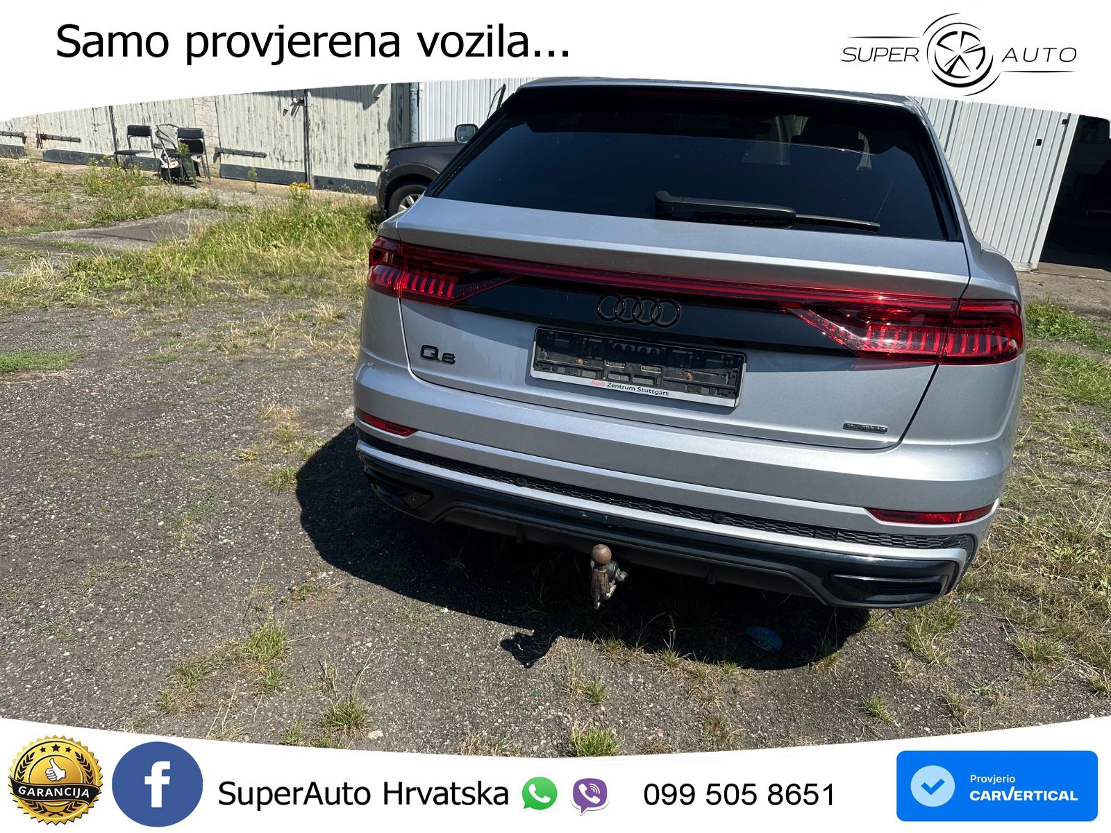 Audi Q8 50 TDI V6 (286 KS) quattro Tiptronic LED+GR SJED+ACC