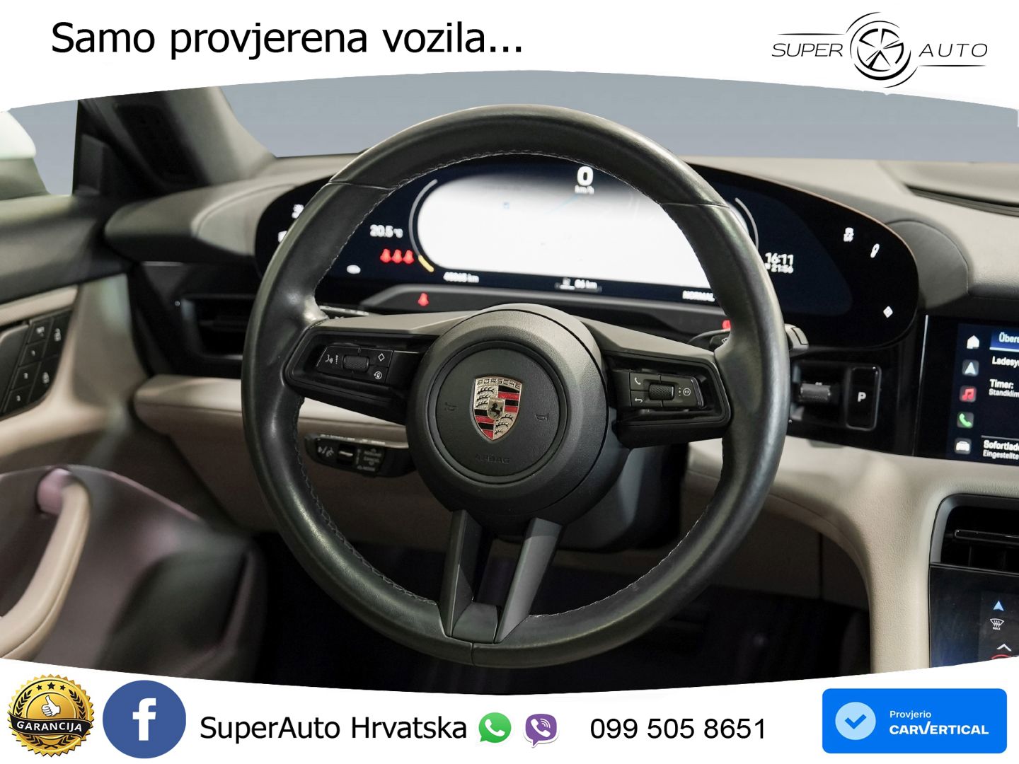 Porsche Taycan Sport Turismo Performance 79.2 kWh (408 KS)