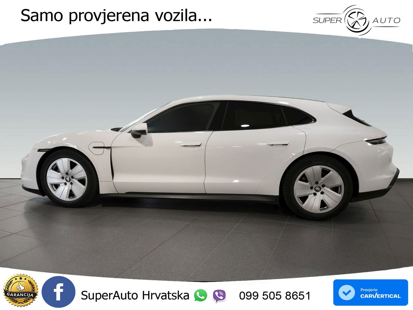 Porsche Taycan Sport Turismo Performance 79.2 kWh (408 KS)