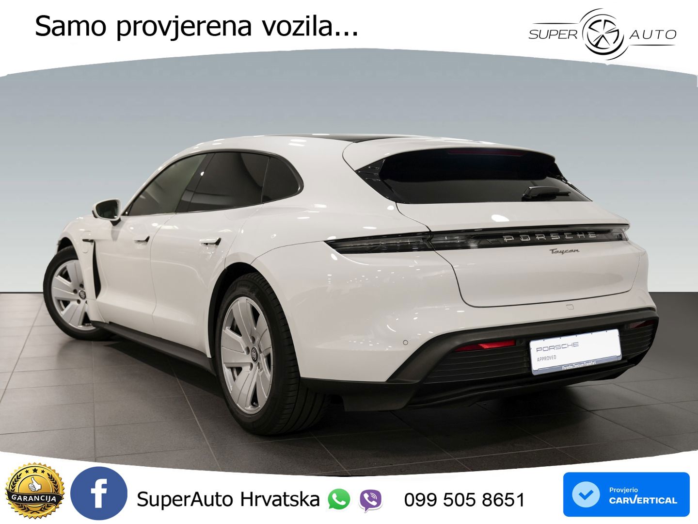 Porsche Taycan Sport Turismo Performance 79.2 kWh (408 KS)