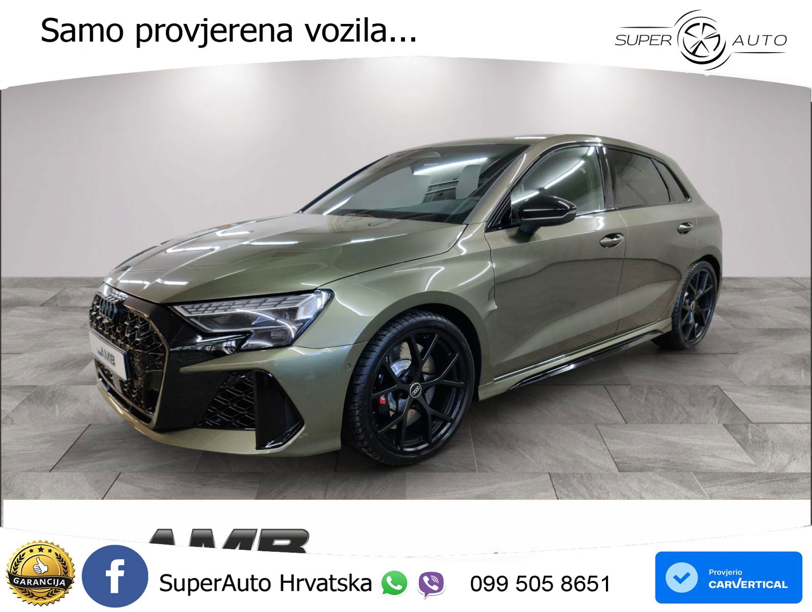 Audi RS3 Sedan 2.5 TFSI (400 KS) quattro S tronic LED+GR SJED+ACC