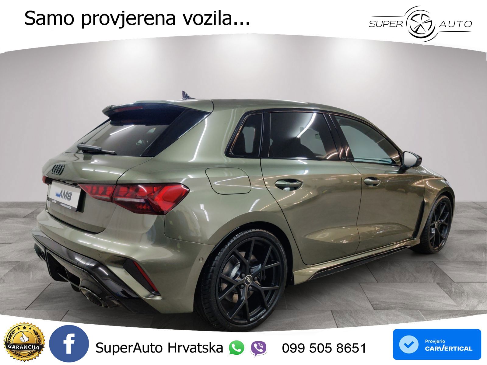 Audi RS3 Sedan 2.5 TFSI (400 KS) quattro S tronic LED+GR SJED+ACC