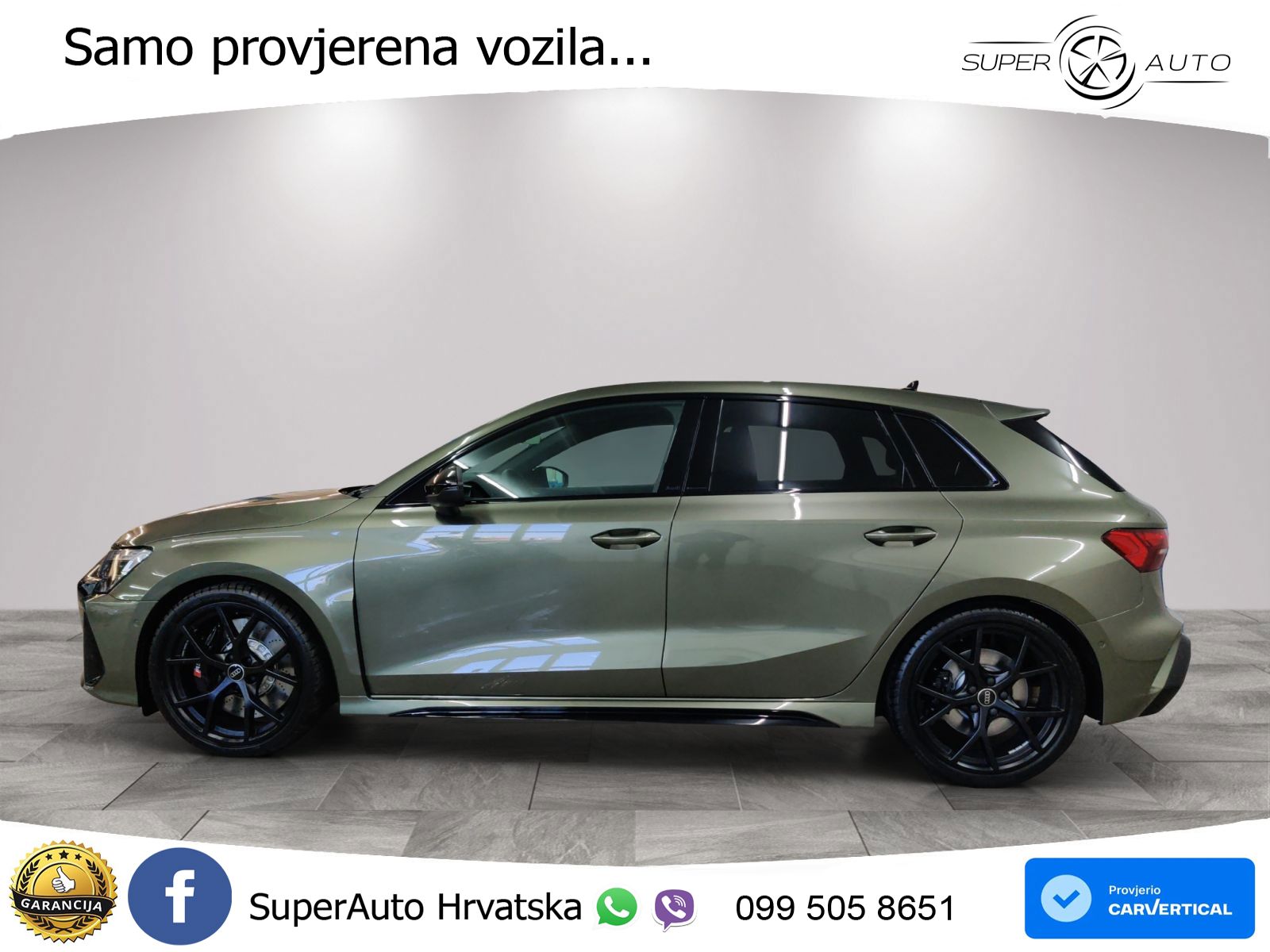 Audi RS3 Sedan 2.5 TFSI (400 KS) quattro S tronic LED+GR SJED+ACC