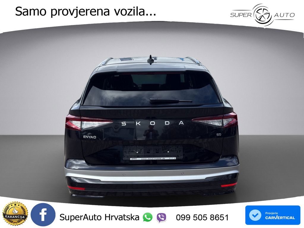 Škoda Enyaq 60 63 kWh (204 KS) LED+GR SJED+ACC
