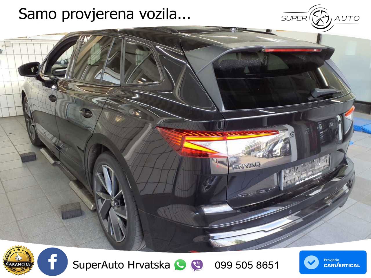 Škoda Enyaq iV 80 82 kWh (204 KS) SportLine