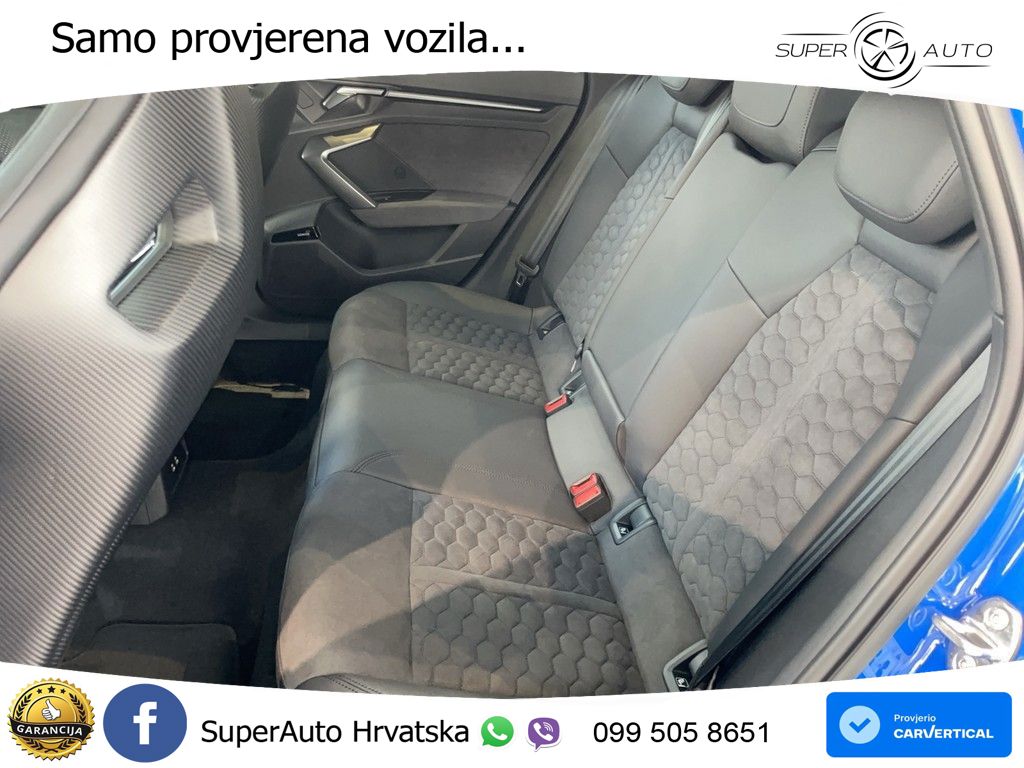 Audi RS3 Sportback 2.5 TFSI (400 KS) quattro S tronic LED+GR SJED+ACC