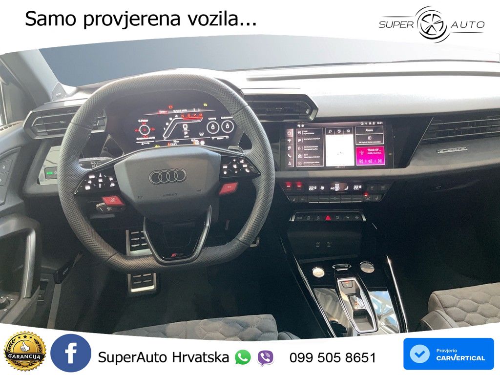 Audi RS3 Sportback 2.5 TFSI (400 KS) quattro S tronic LED+GR SJED+ACC