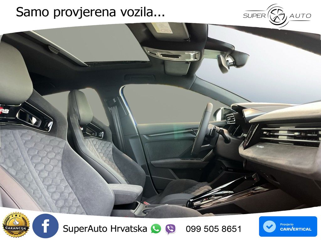 Audi RS3 Sportback 2.5 TFSI (400 KS) quattro S tronic LED+GR SJED+ACC