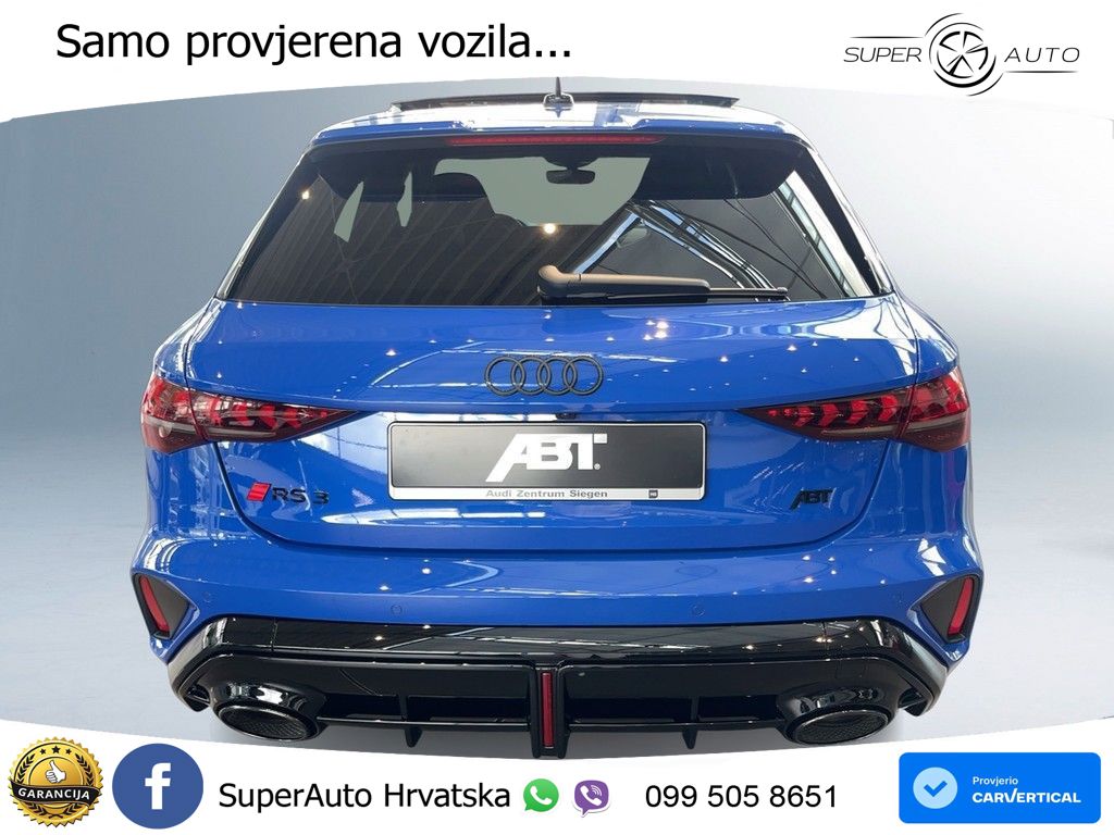 Audi RS3 Sportback 2.5 TFSI (400 KS) quattro S tronic LED+GR SJED+ACC