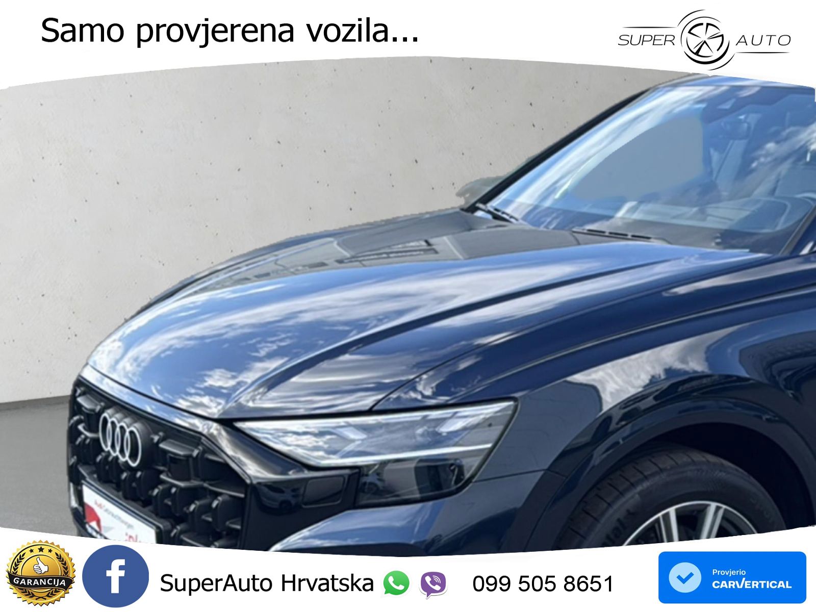 Audi Q8 50 TDI V6 (286 KS) quattro Tiptronic