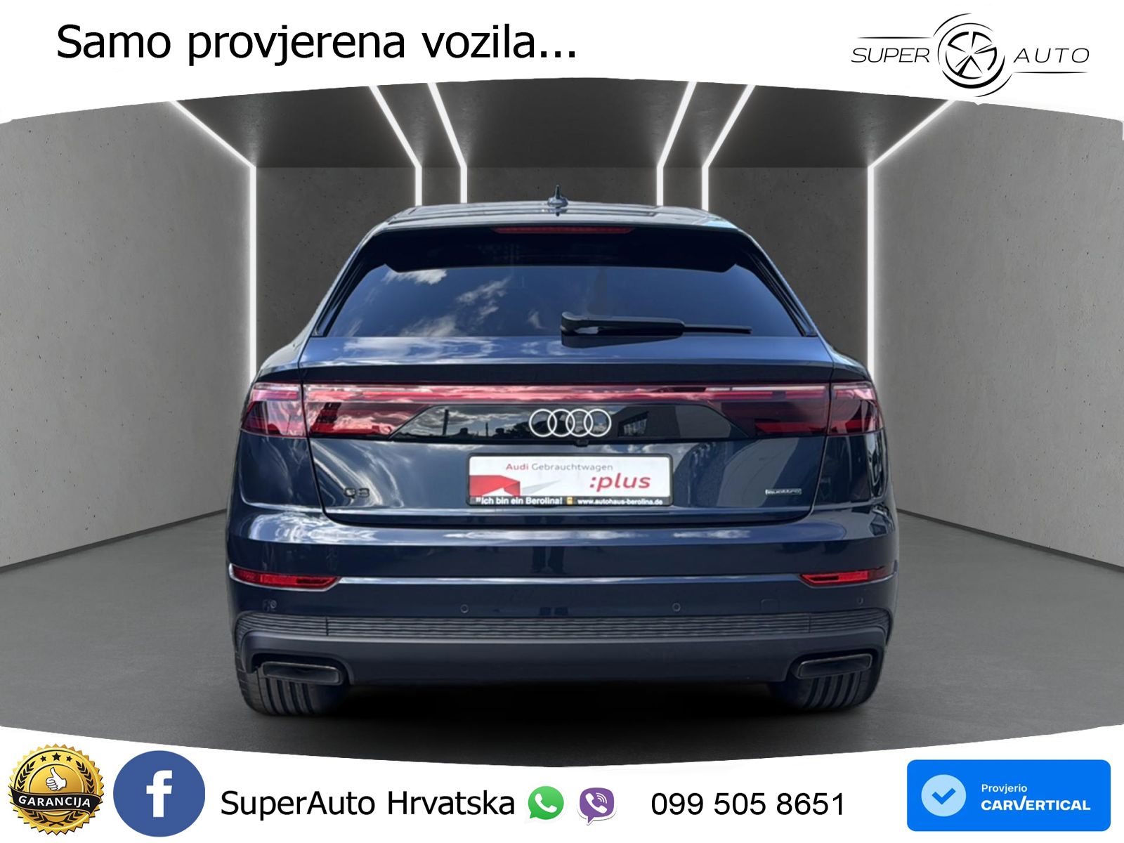 Audi Q8 50 TDI V6 (286 KS) quattro Tiptronic