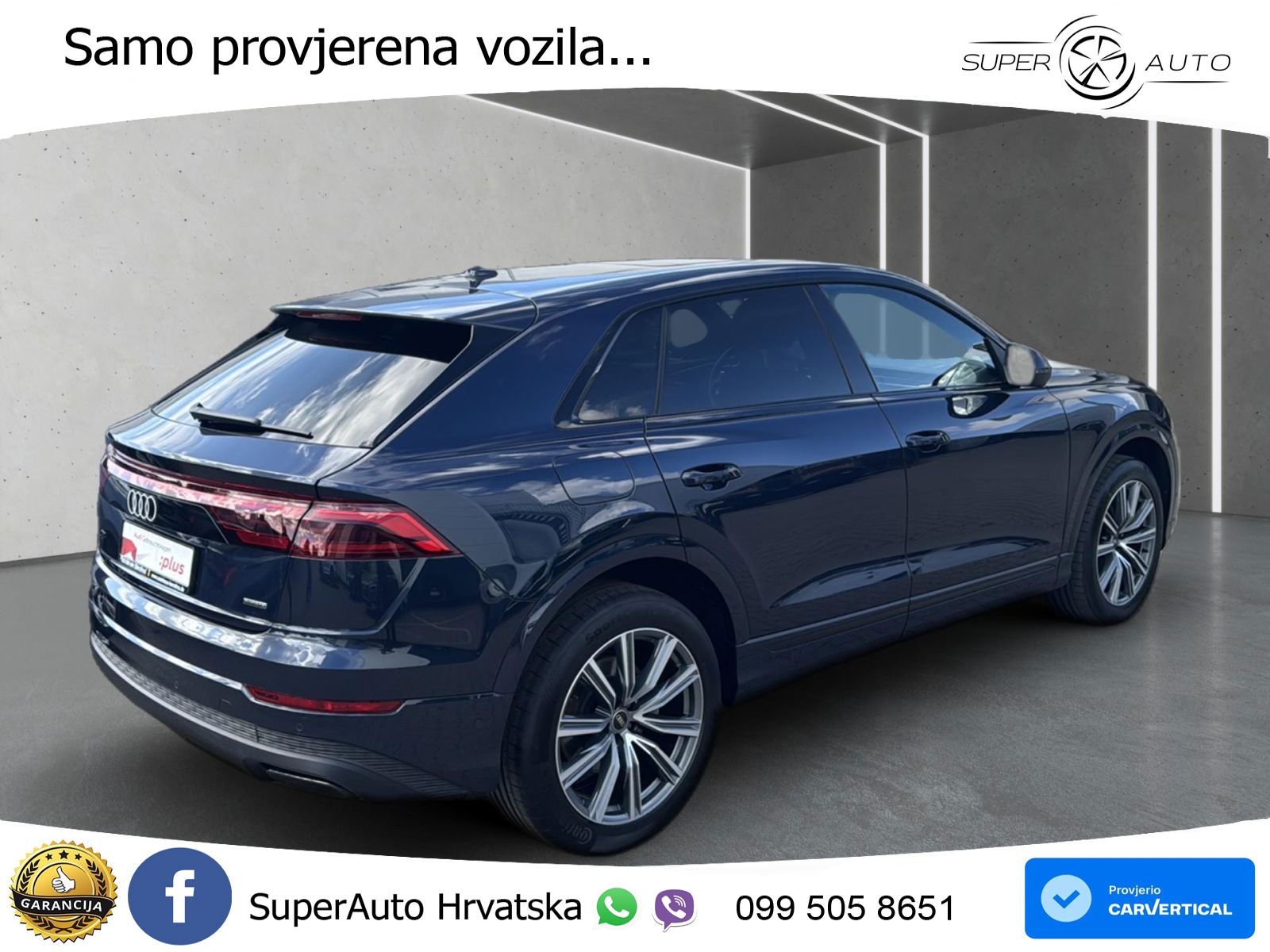 Audi Q8 50 TDI V6 (286 KS) quattro Tiptronic