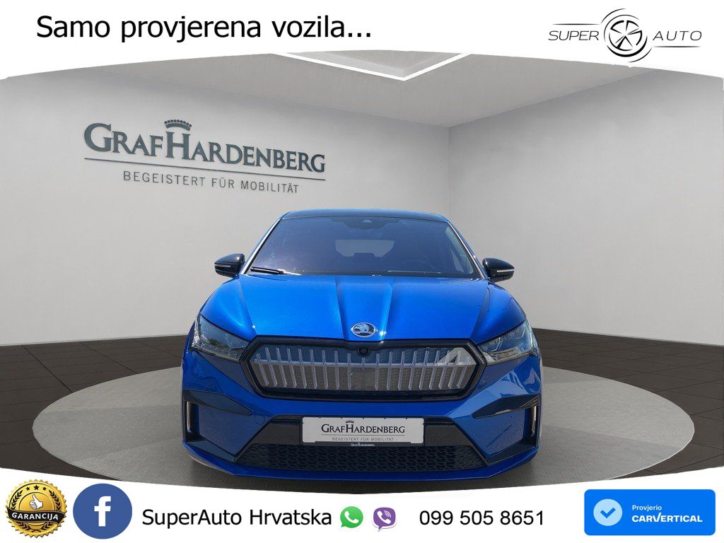 Škoda Enyaq Coupe iV 85 82 kWh (286 KS) SportLine LED+GR SJED+ACC