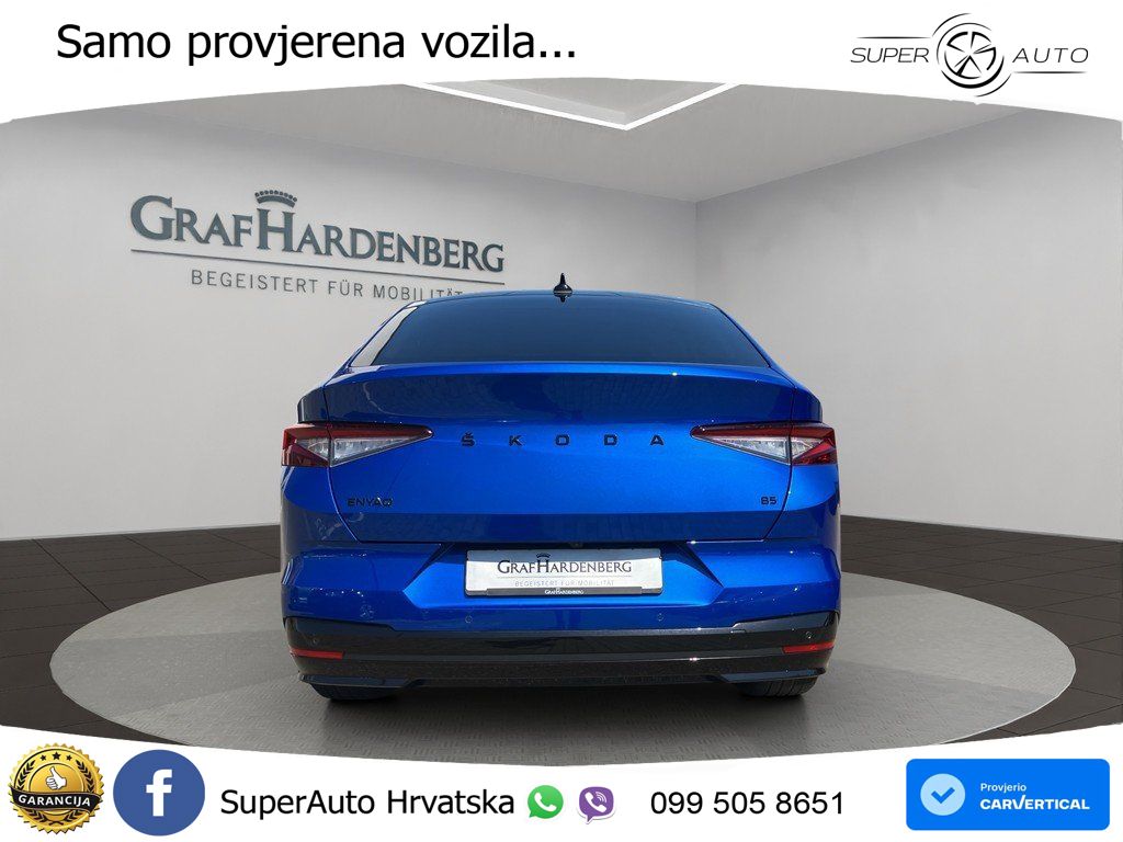 Škoda Enyaq Coupe iV 85 82 kWh (286 KS) SportLine LED+GR SJED+ACC