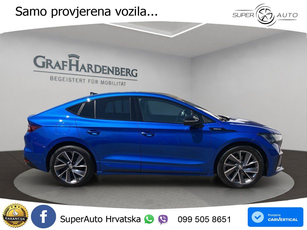 Škoda Enyaq Coupe iV 85 82 kWh (286 KS) SportLine LED+GR SJED+ACC