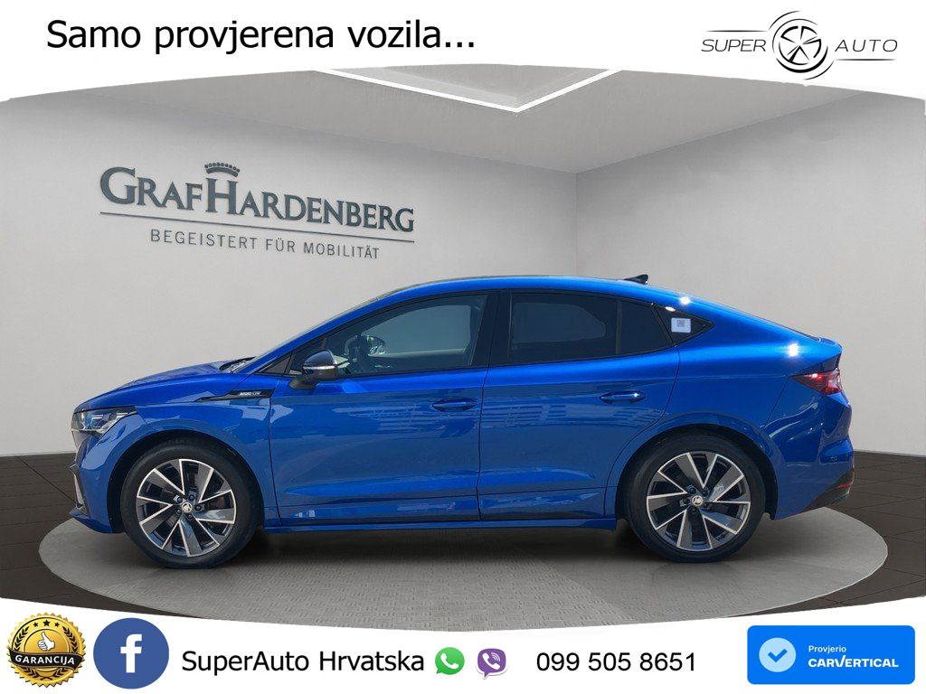 Škoda Enyaq Coupe iV 85 82 kWh (286 KS) SportLine LED+GR SJED+ACC