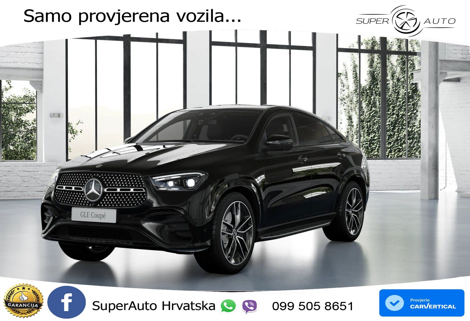 Mercedes GLE Coupe 450d (367 KS) EQ Boost 4MATIC 9G-TRONIC AMG LED+GR SJED+ACC