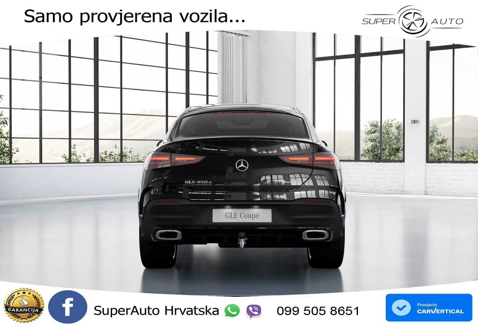 Mercedes GLE Coupe 450d (367 KS) EQ Boost 4MATIC 9G-TRONIC AMG LED+GR SJED+ACC