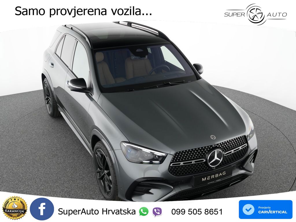 Mercedes GLE 450d (367 KS) EQ Boost 4MATIC 9G-TRONIC AMG LED+GR SJED+ACC