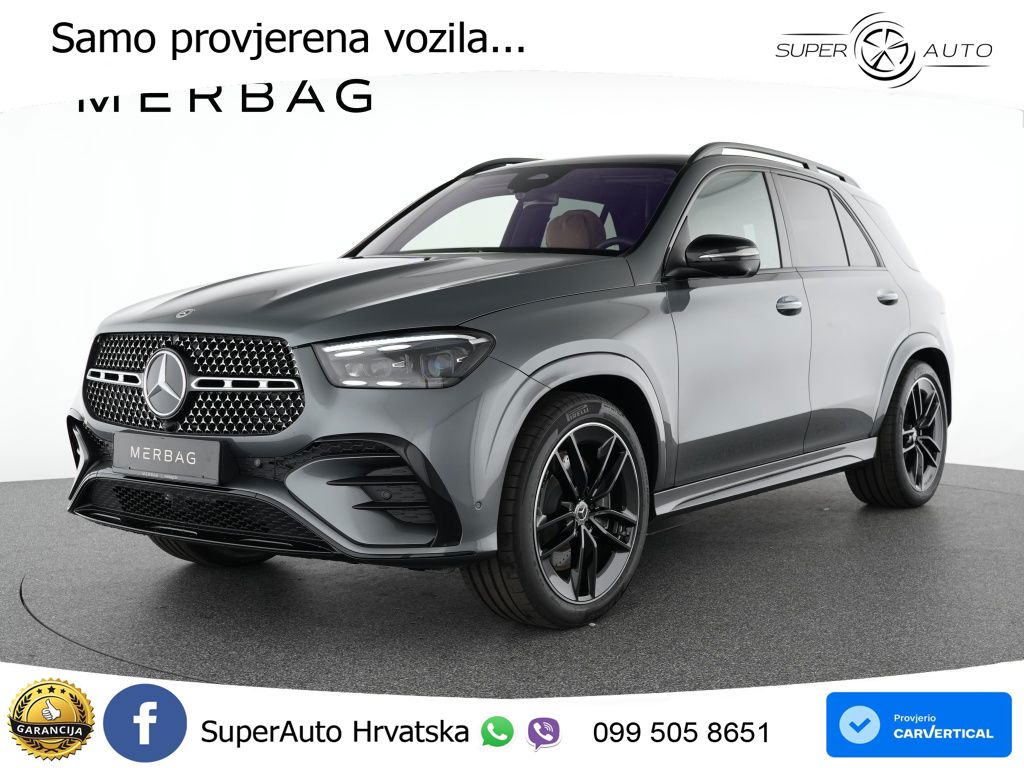 Mercedes GLE 450d (367 KS) EQ Boost 4MATIC 9G-TRONIC AMG LED+GR SJED+ACC