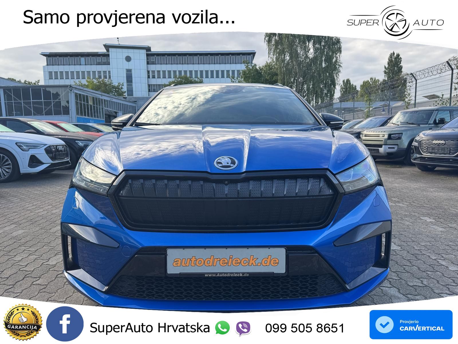 Škoda Enyaq iV 80 82 kWh (204 KS) SportLine LED+GR SJED+ACC