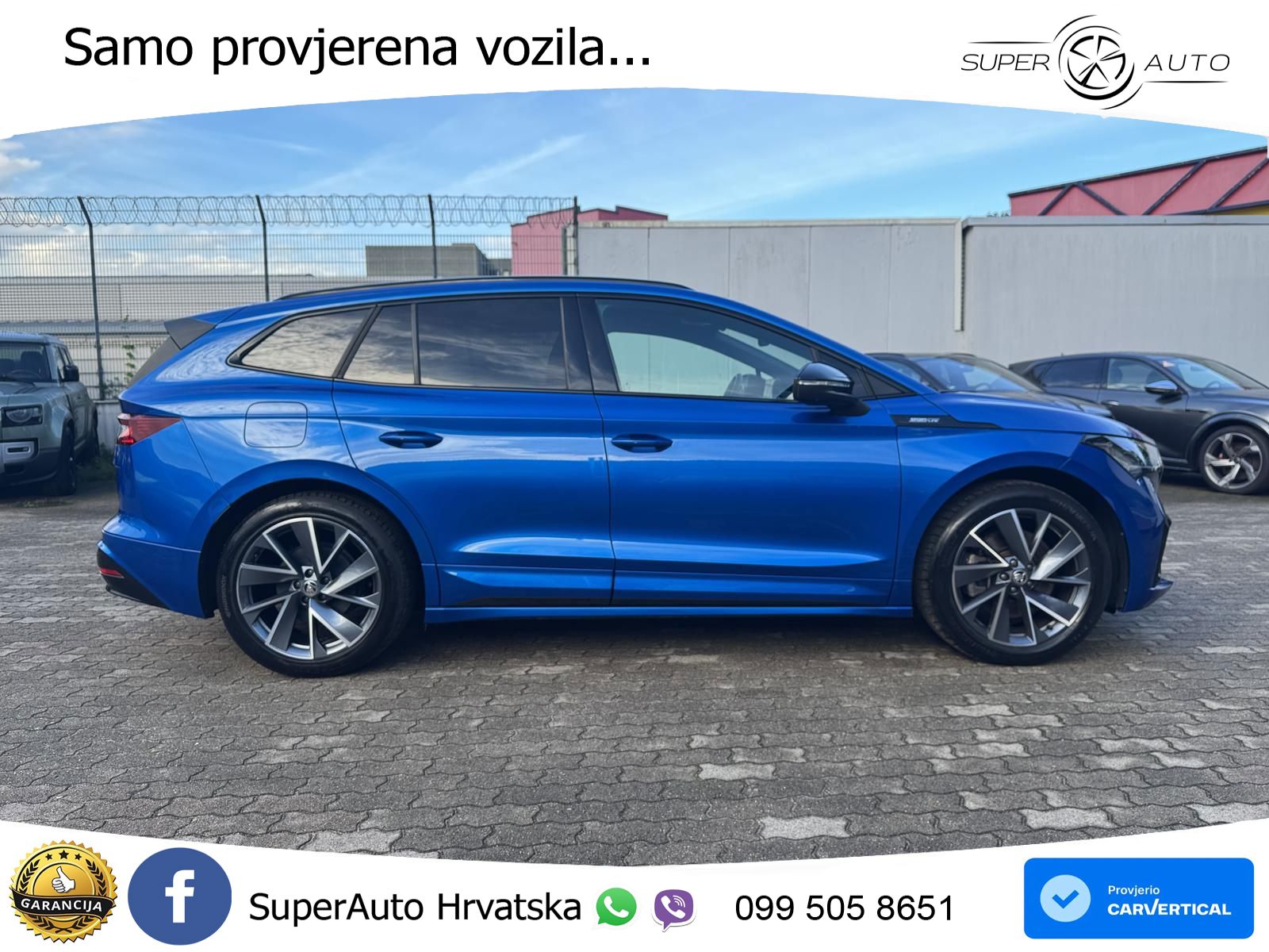 Škoda Enyaq iV 80 82 kWh (204 KS) SportLine LED+GR SJED+ACC