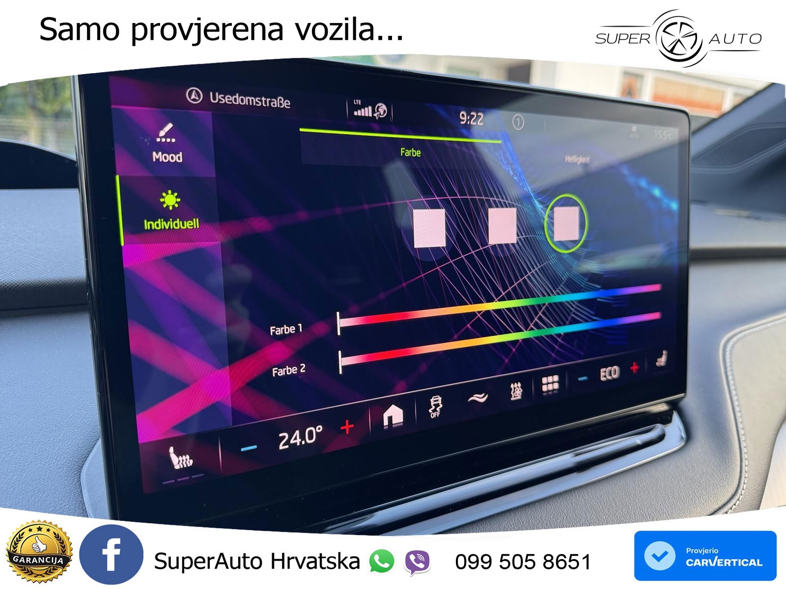 Škoda Enyaq iV 80 82 kWh (204 KS) SportLine LED+GR SJED+ACC