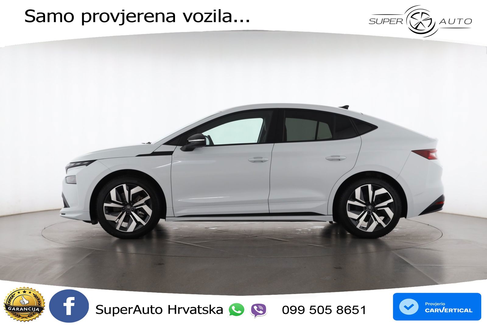 Škoda Enyaq 85 82 kWh (286 KS) SportLine LED+GR SJED+ACC