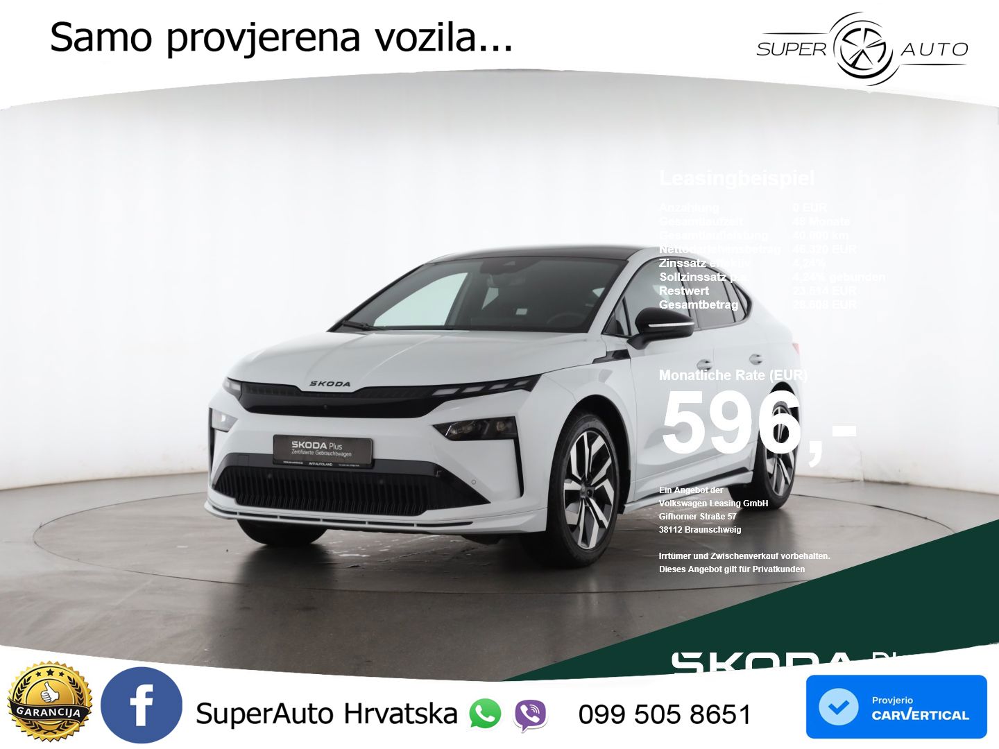 Škoda Enyaq 85 82 kWh (286 KS) SportLine LED+GR SJED+ACC