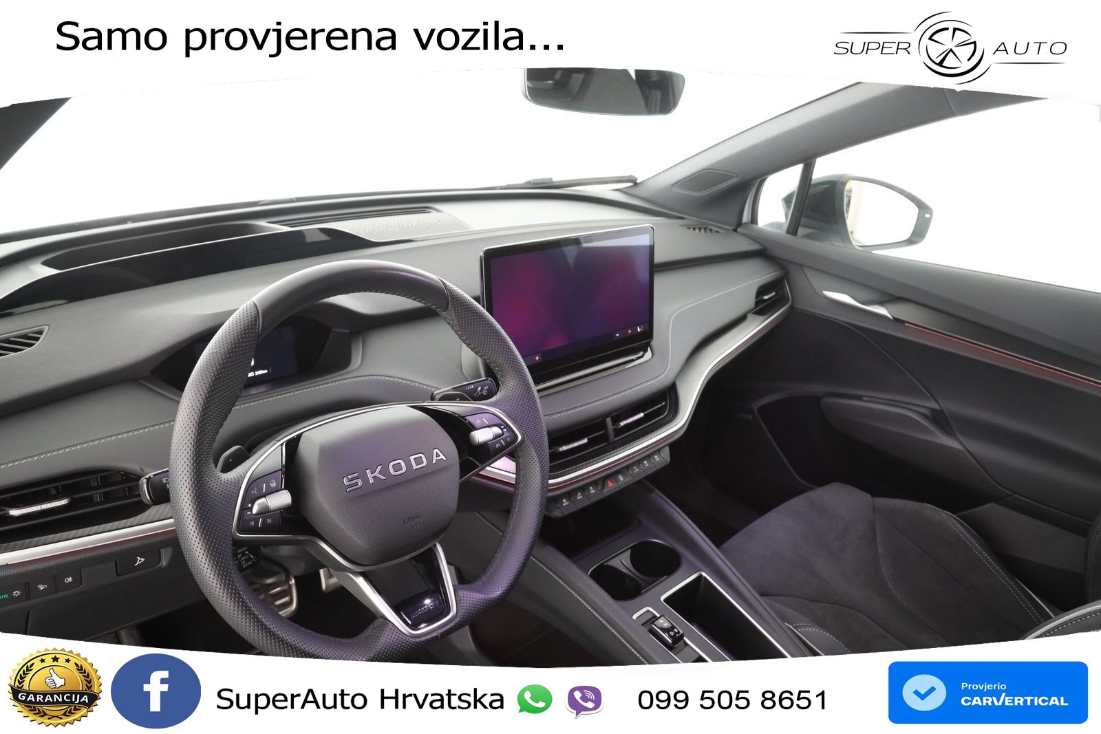 Škoda Enyaq 85 82 kWh (286 KS) SportLine LED+GR SJED+ACC