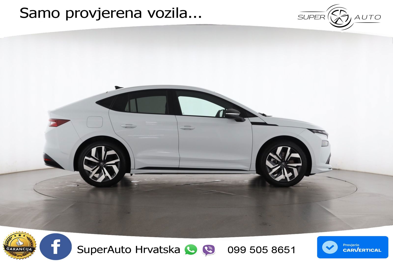 Škoda Enyaq 85 82 kWh (286 KS) SportLine LED+GR SJED+ACC