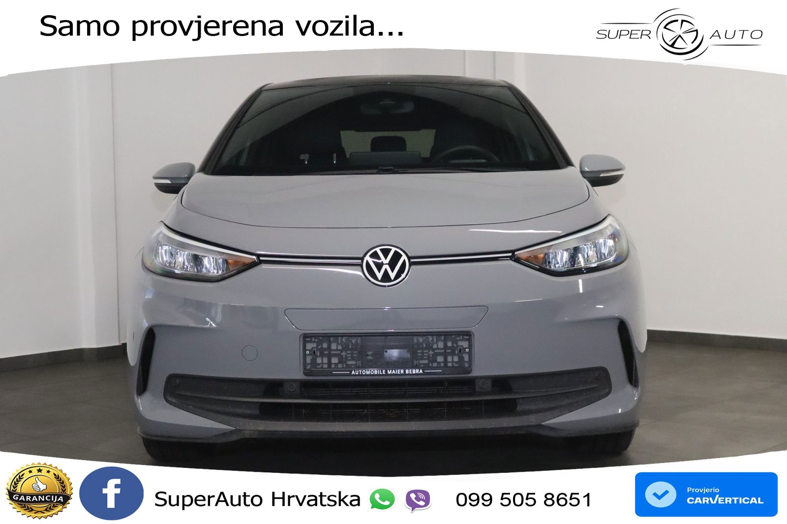 Volkswagen ID.3 Pro 62 kWh (204 KS) LED+GR SJED+ACC