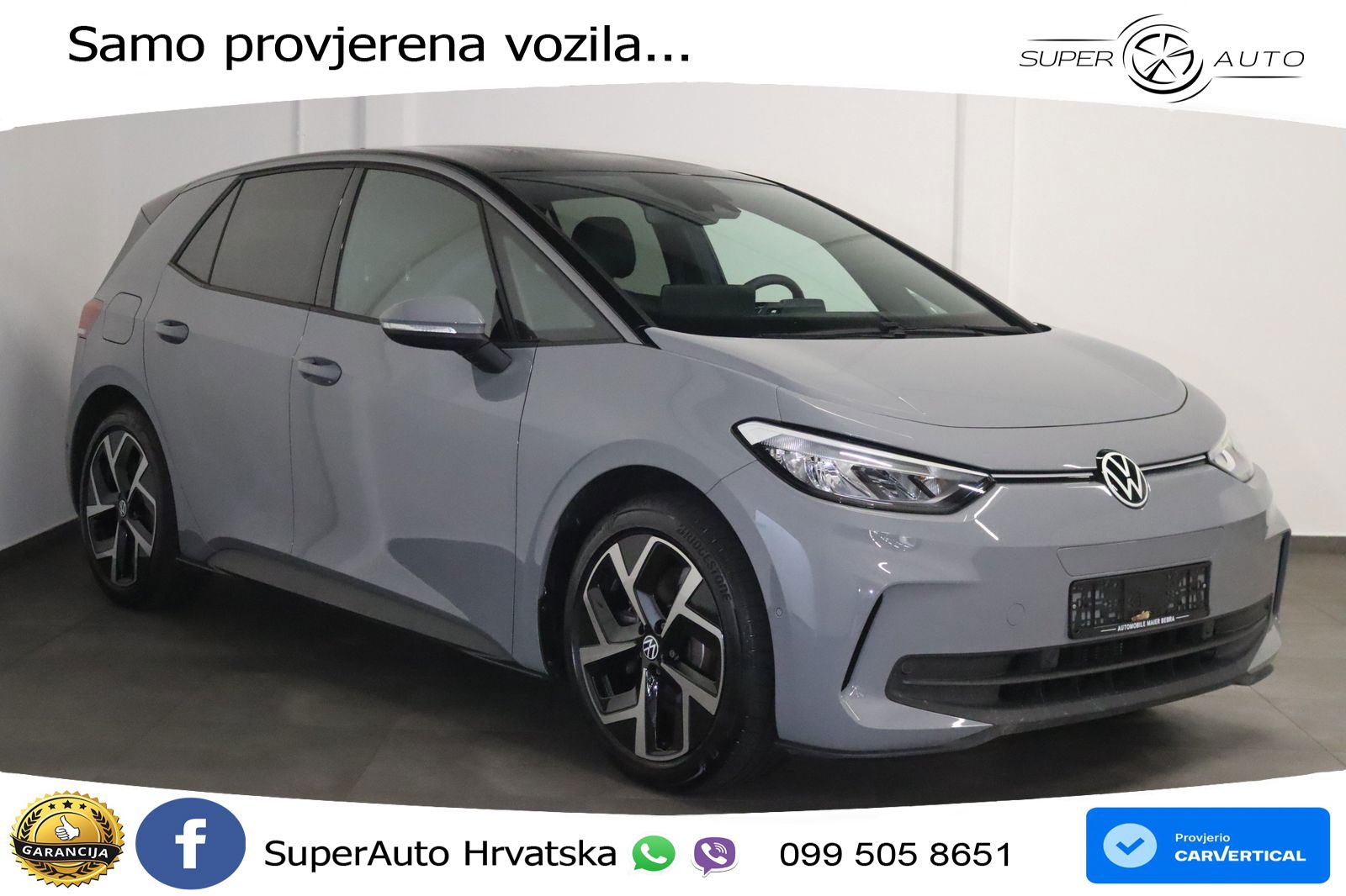 Volkswagen ID.3 Pro 62 kWh (204 KS) LED+GR SJED+ACC