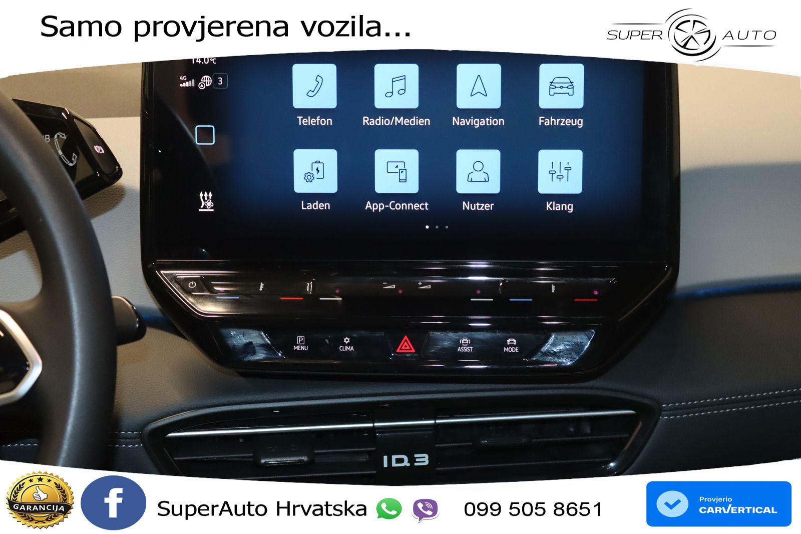 Volkswagen ID.3 Pro 62 kWh (204 KS) LED+GR SJED+ACC