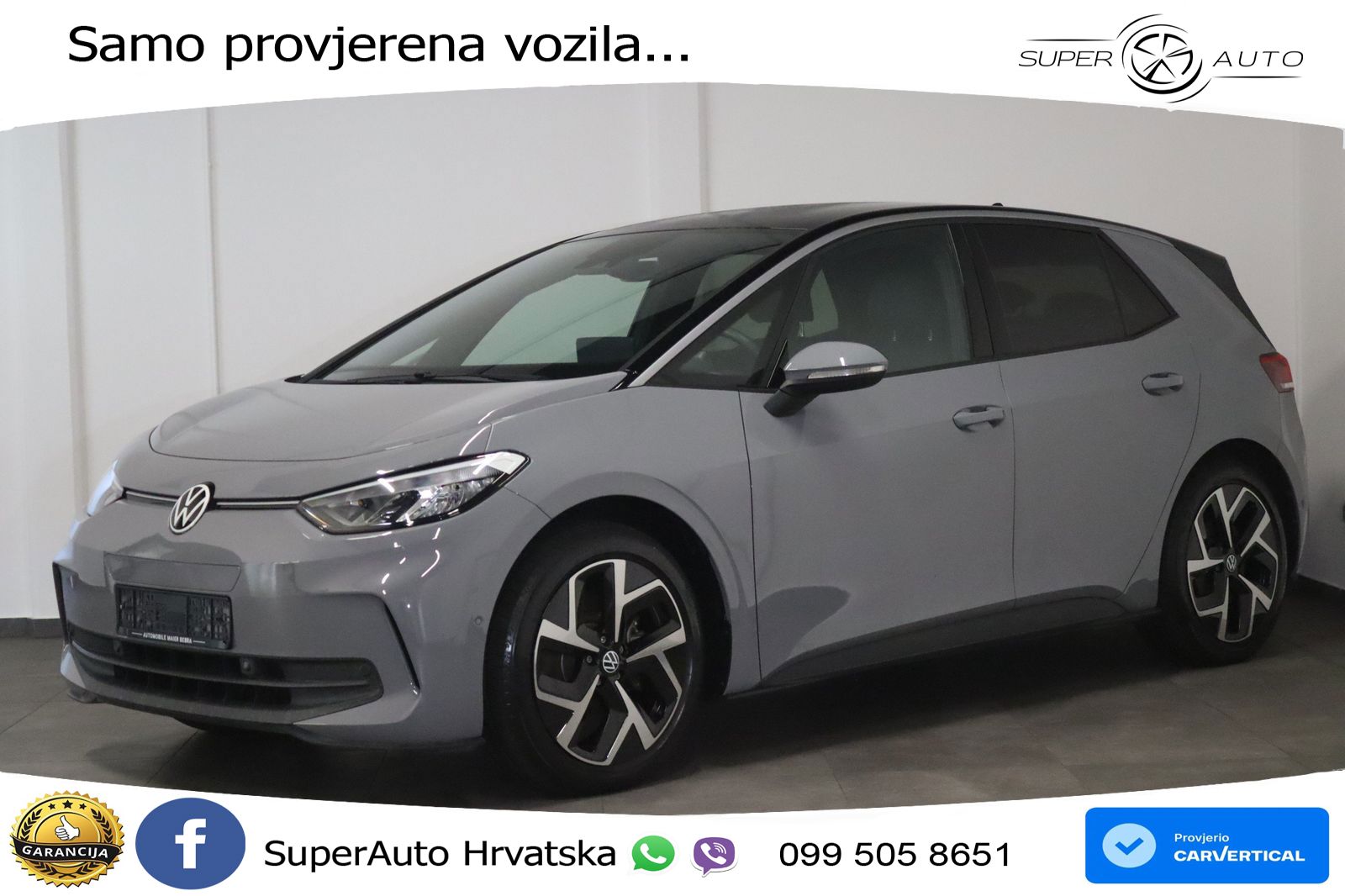 Volkswagen ID.3 Pro 62 kWh (204 KS) LED+GR SJED+ACC