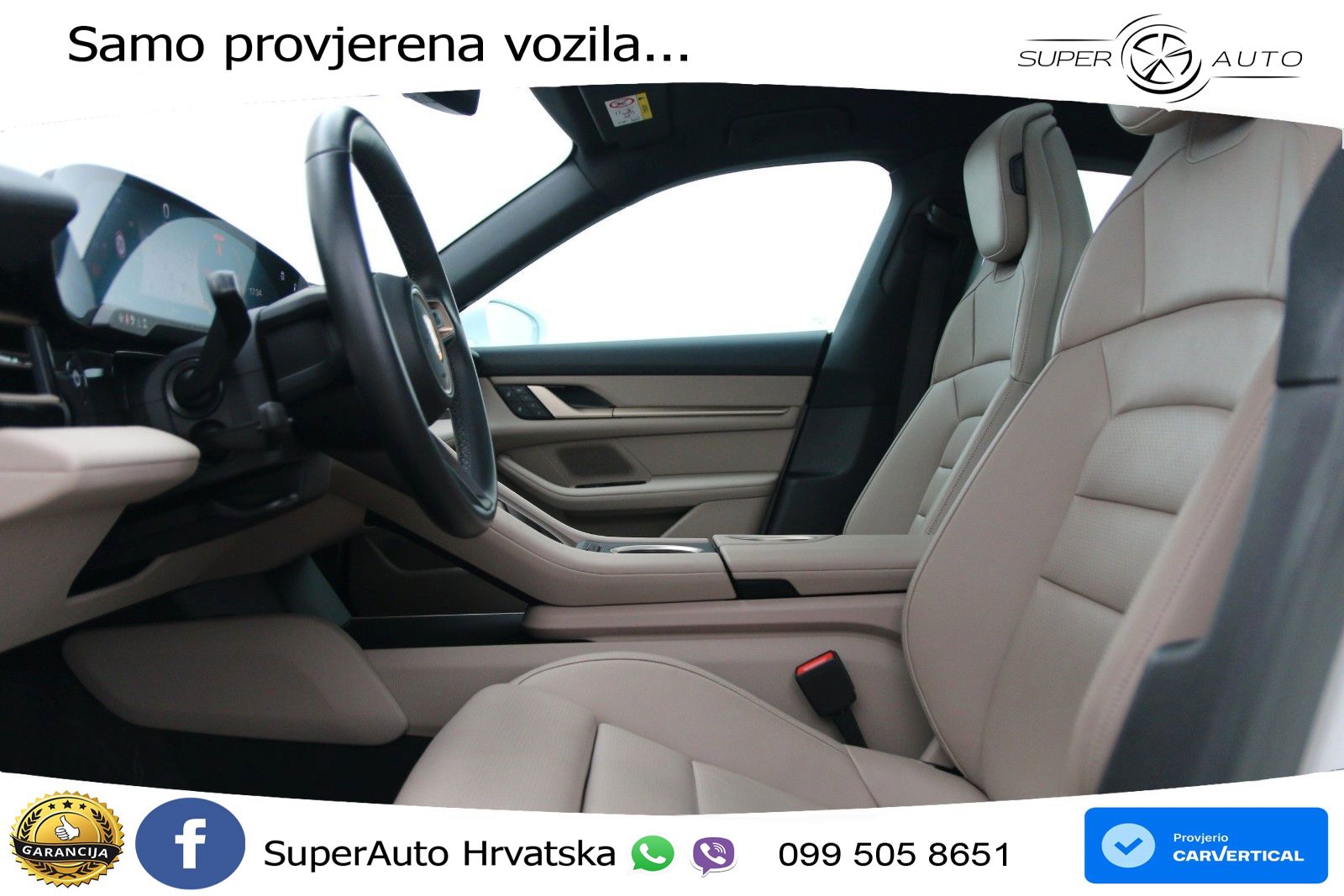 Porsche Taycan Performance 79.2 kWh (408 KS) LED+GR SJED+ACC