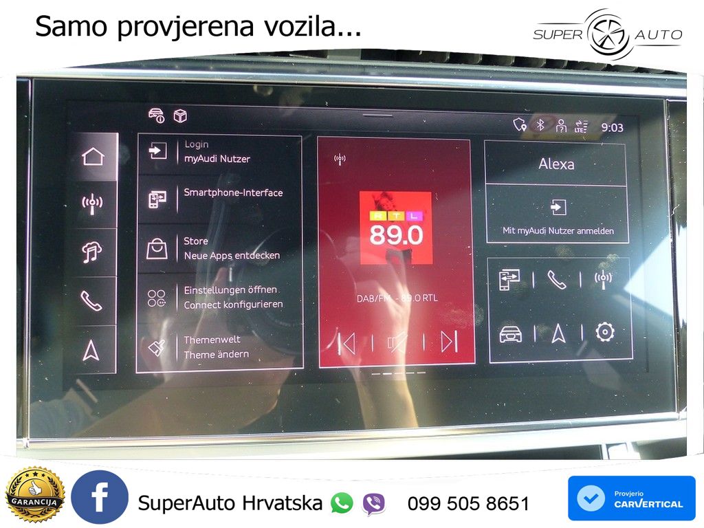 Audi Q8 50 TDI V6 (286 KS) quattro Tiptronic