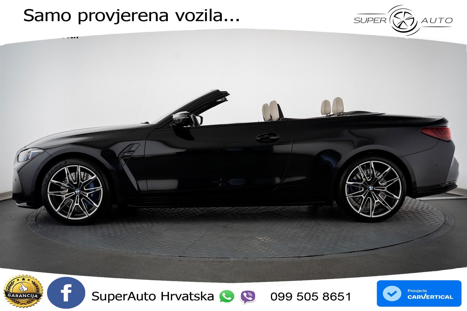 BMW M4 Convertible Competition 3.0 (530 KS) xDrive Steptronic LED+GR SJED+ACC
