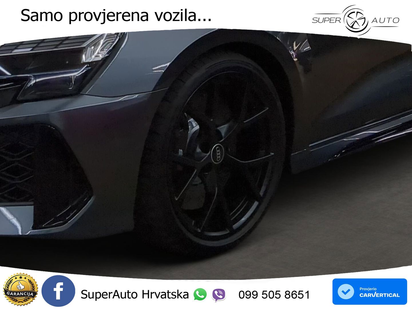 Audi RS3 Sedan 2.5 TFSI (400 KS) quattro S tronic LED+GR SJED+ACC