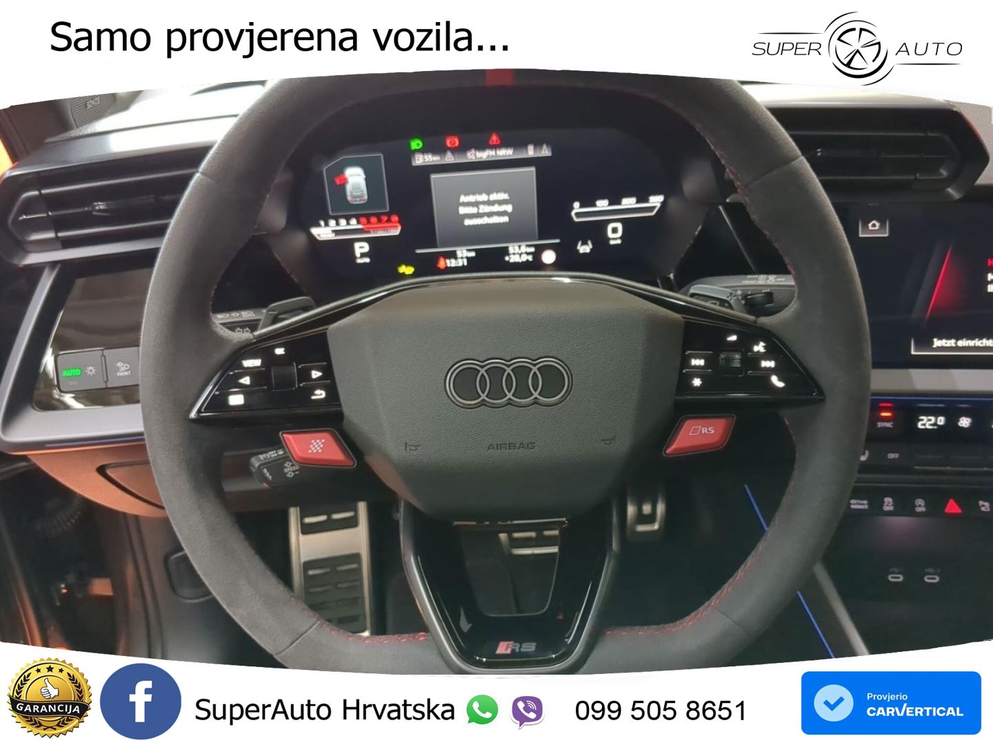 Audi RS3 Sedan 2.5 TFSI (400 KS) quattro S tronic LED+GR SJED+ACC