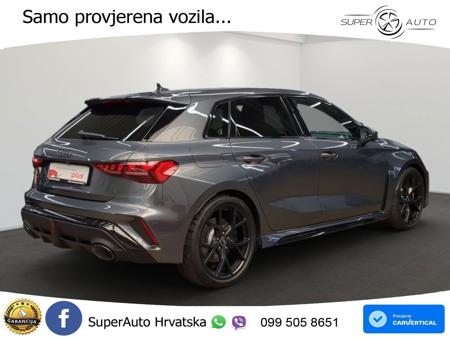 Audi RS3 Sedan 2.5 TFSI (400 KS) quattro S tronic LED+GR SJED+ACC
