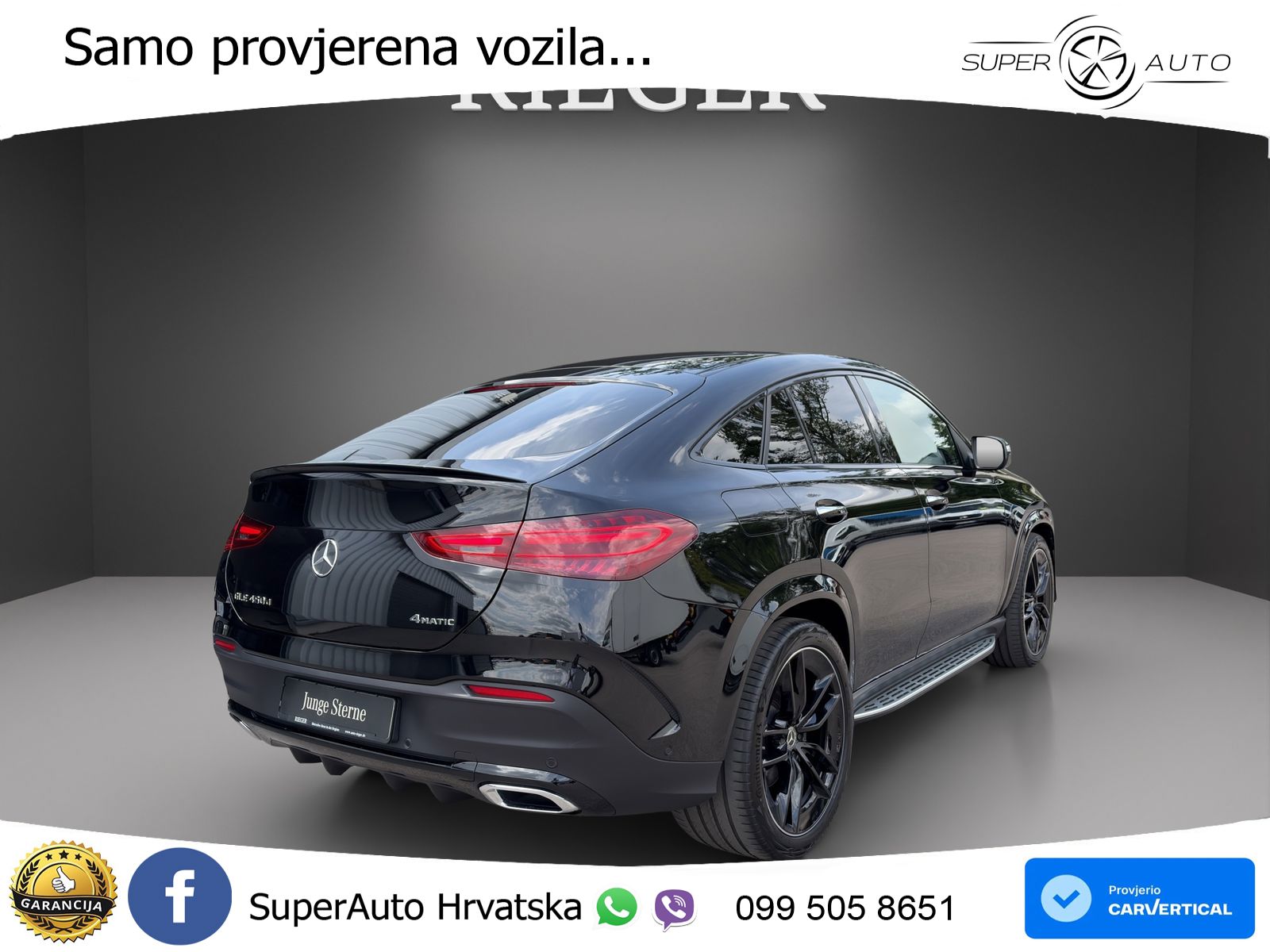 Mercedes GLE Coupe 450d (367 KS) EQ Boost 4MATIC 9G-TRONIC AMG LED+GR SJED+ACC
