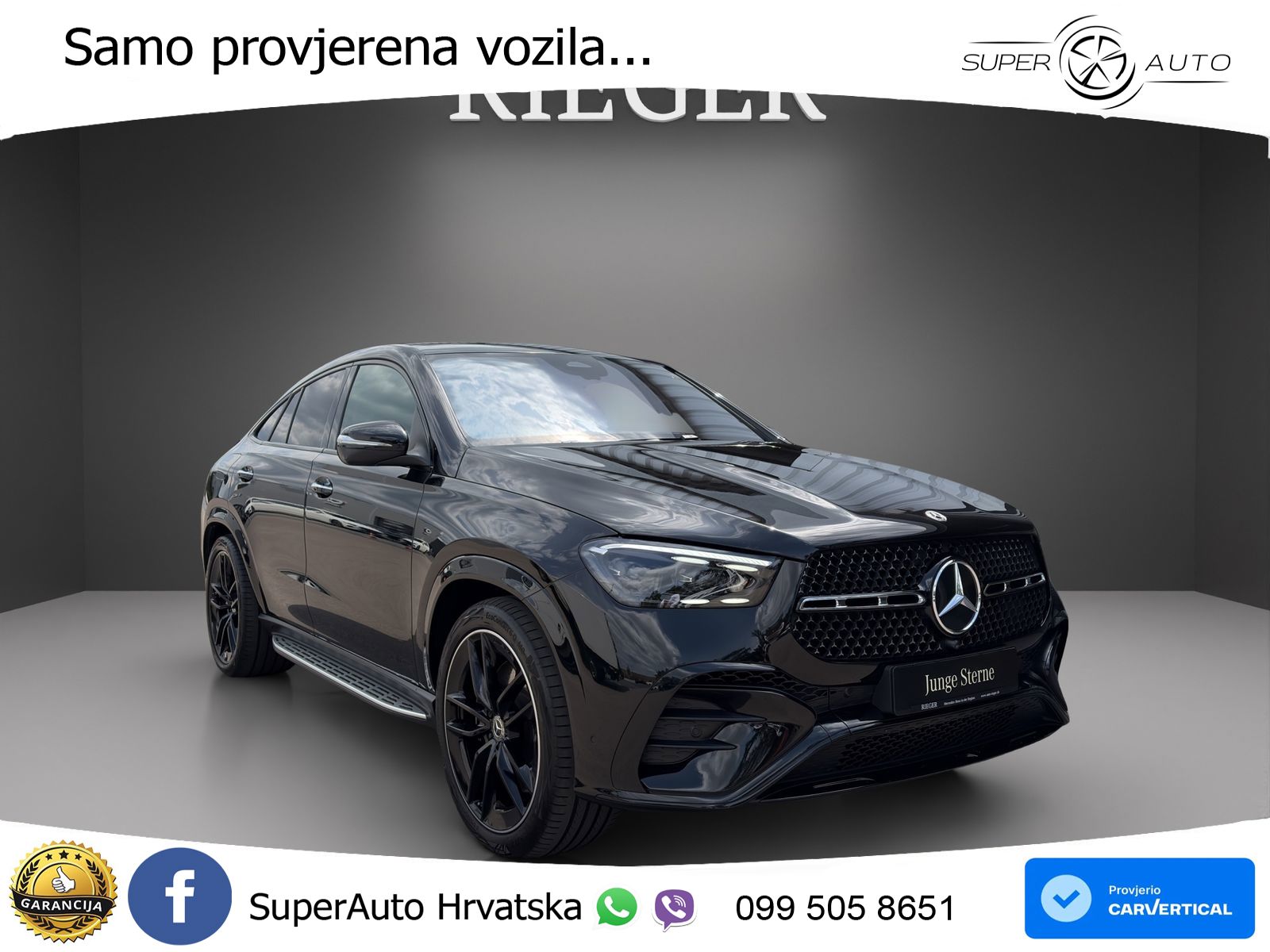 Mercedes GLE Coupe 450d (367 KS) EQ Boost 4MATIC 9G-TRONIC AMG LED+GR SJED+ACC