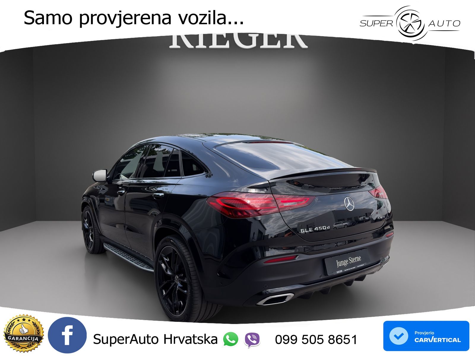 Mercedes GLE Coupe 450d (367 KS) EQ Boost 4MATIC 9G-TRONIC AMG LED+GR SJED+ACC