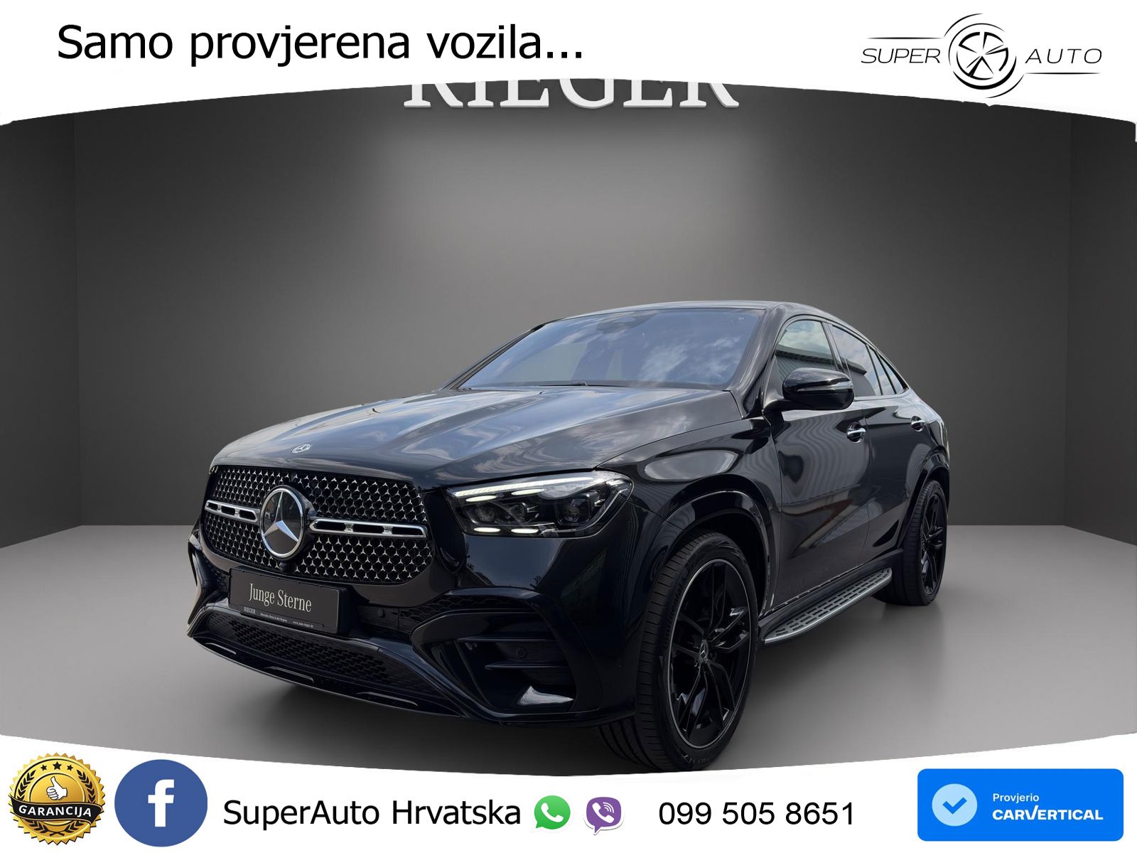 Mercedes GLE Coupe 450d (367 KS) EQ Boost 4MATIC 9G-TRONIC AMG LED+GR SJED+ACC