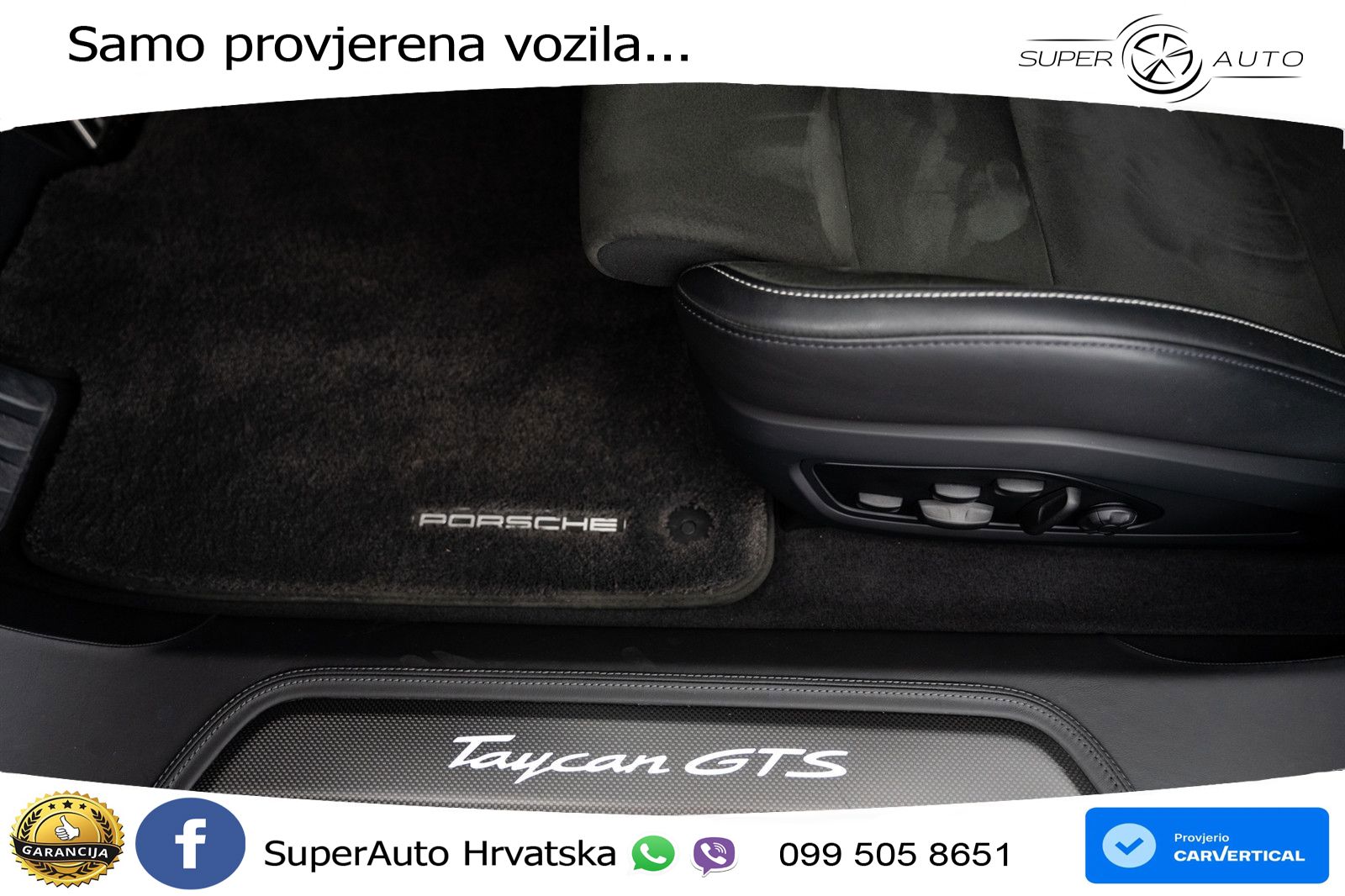 Porsche Taycan Sport Turismo GTS Performance Plus 93.4 kWh (598 KS)