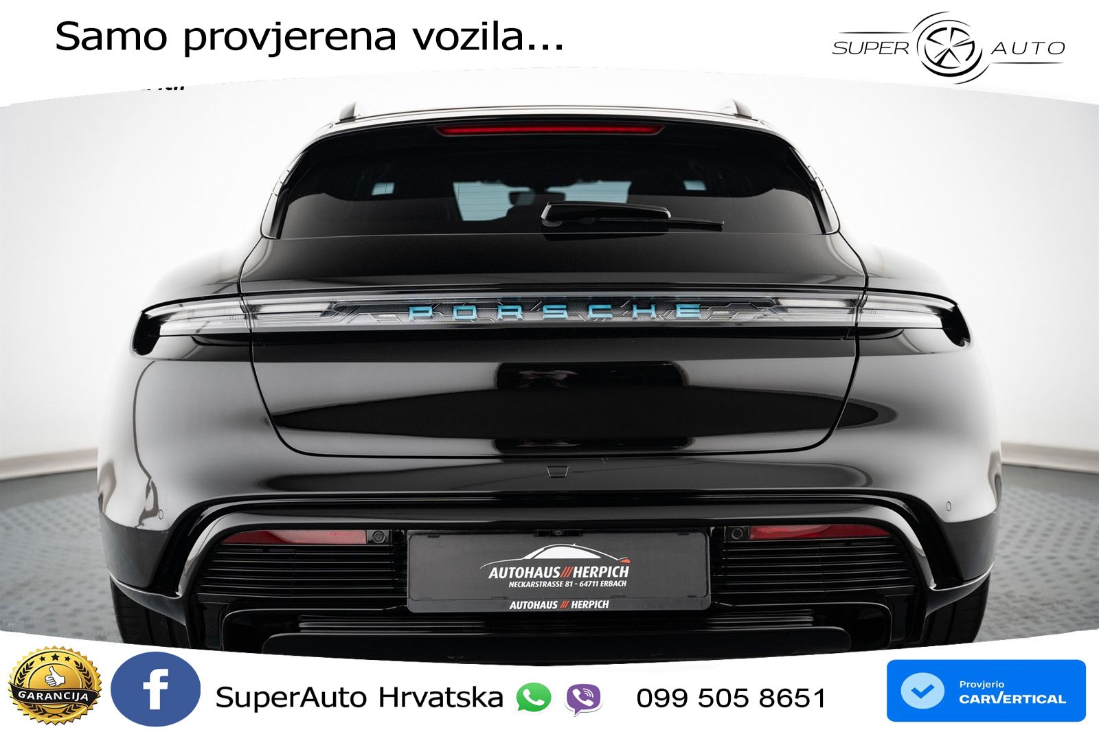 Porsche Taycan Sport Turismo GTS Performance Plus 93.4 kWh (598 KS)