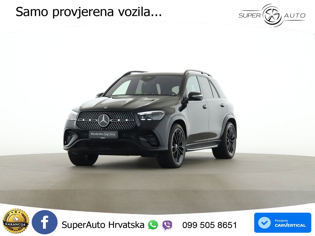 Mercedes GLE 450d (367 KS) EQ Boost 4MATIC 9G-TRONIC AMG LED+GR SJED+ACC