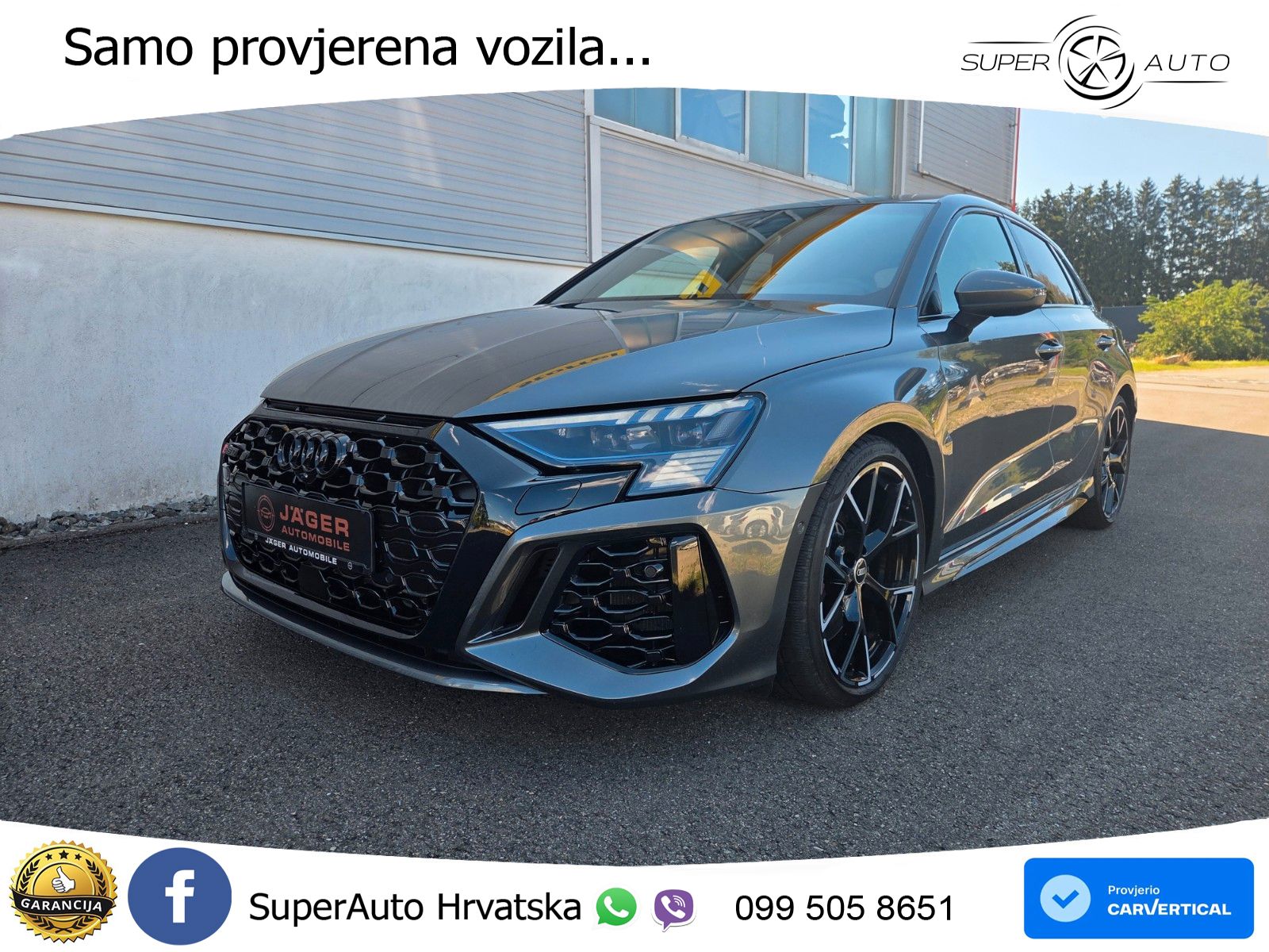 Audi RS3 Sedan 2.5 TFSI (400 KS) quattro S tronic