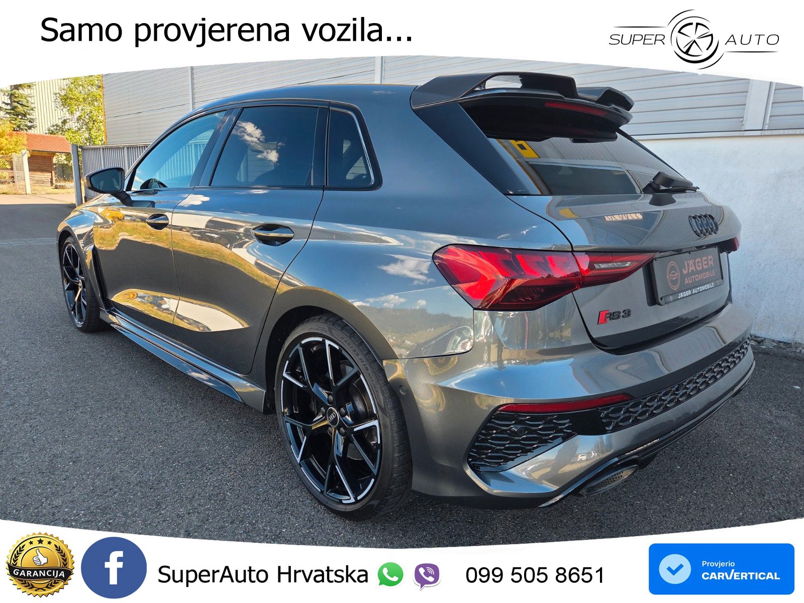 Audi RS3 Sedan 2.5 TFSI (400 KS) quattro S tronic